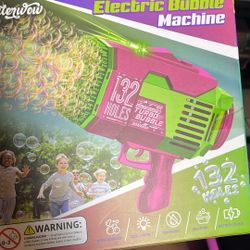 Electric Bubble Machine