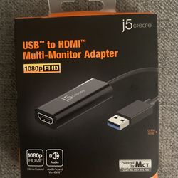 J5 Create USB To HDMI Adapter 