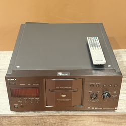 Sony DVP-CX777ES 400 CD/DVD/SACD Changer w/Remote & * Mint * 💯 Tested