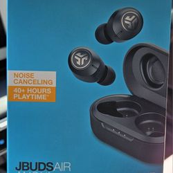 NEW JLAB JBUDS AIR WIRELESS NOISE CANCELLING EARBUDS