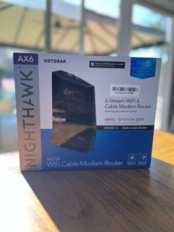 **new unopened** NETGEAR Nighthawk AX2700 Modem/Router Combo