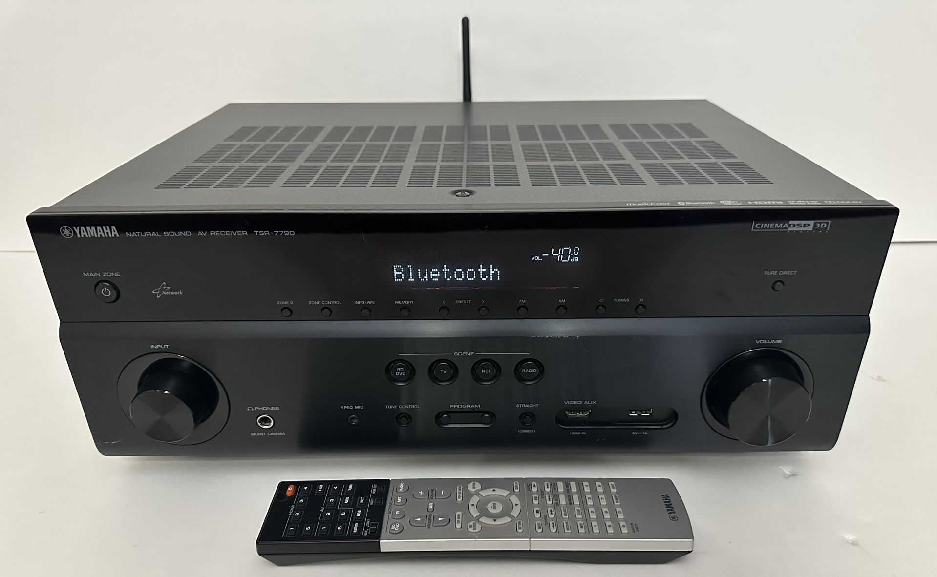 Yamaha 7.2+2-Channel Network Receiver HDMI 4K WiFi Bluetooth Apple AirPlay Home Theater Sound System