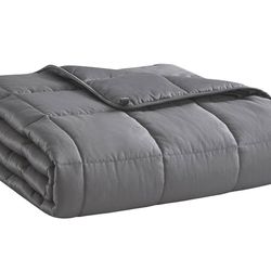 weighted blanket- gray.   queen size