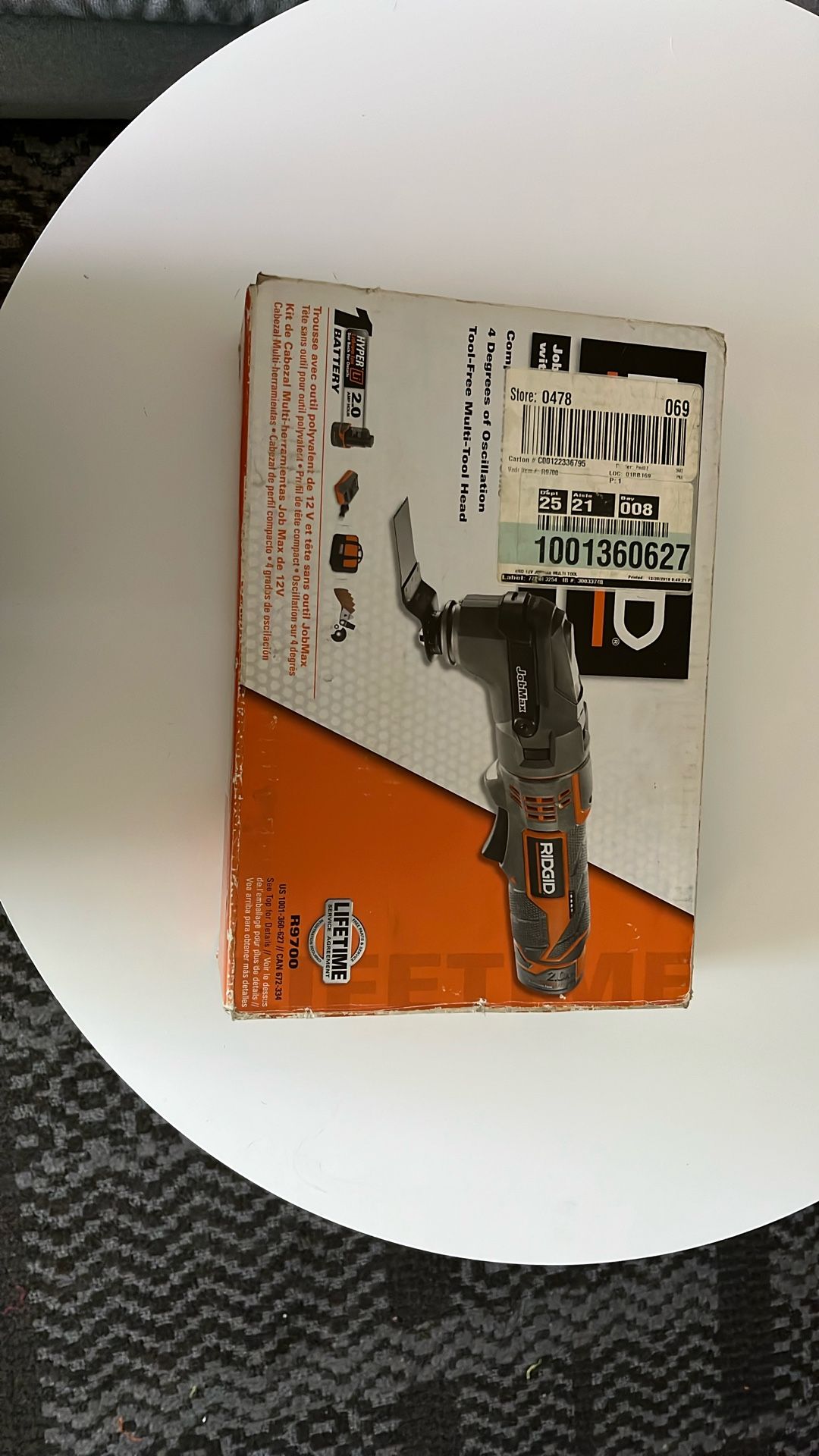 12v Multi Tool Kit With Tool Free Head