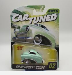 MGA Entertainment Car Tuned Series 10 '50 Mercury Coupe #02 Mint Green 1:64 Diecast