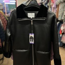 Women’s Rebecca Minkoff Leather Jacket 