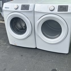 Samsung Set Gas Washer And Dryer