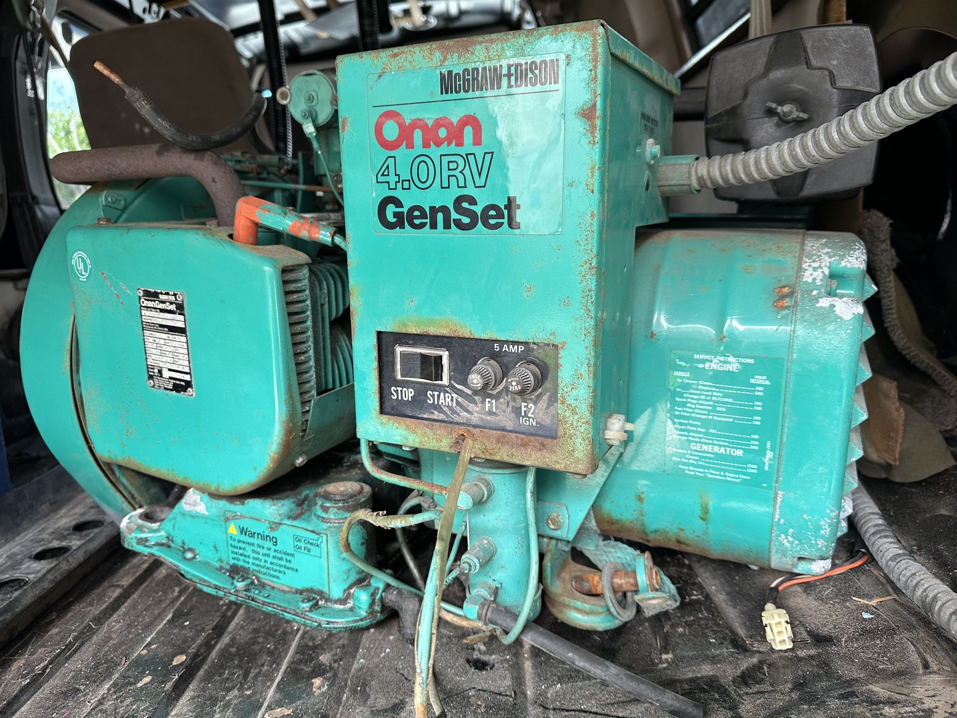 Onan 4.0RV Genset generator