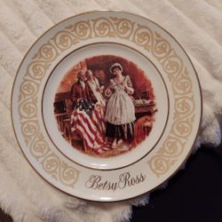 Betsy Ross 1973 Avon Plate