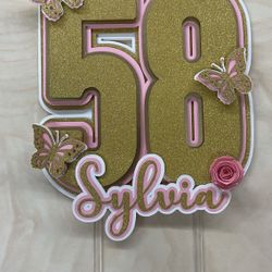 Cake topper