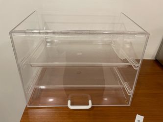Clear 3-Drawer Acrylic Pastry & Dessert Storage Organizer