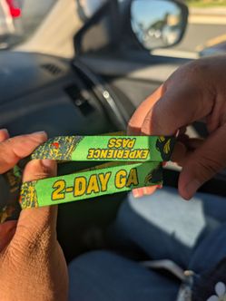 Nocturnal 2 day tickets x2