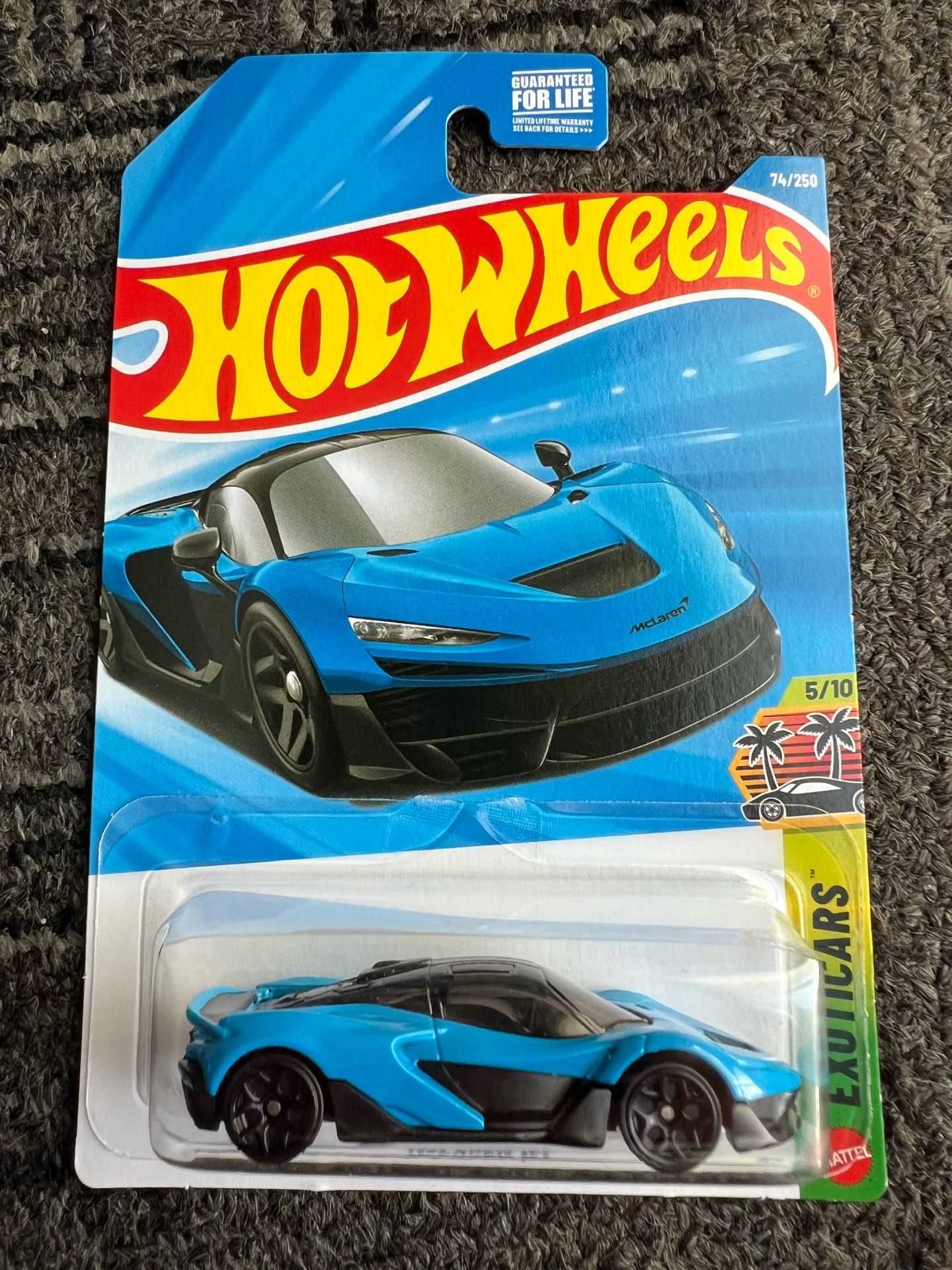 Hot Wheels Blue McLaren W1 – Brand New | Exoticars
