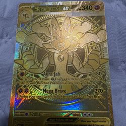 Mega Lucario EX #188 Mega Hyper Rare