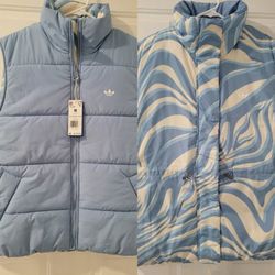 New Women's Adidas Reversible Vest (Size Medium)