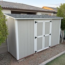 12x4 Lean-to Storage Shed w/ Warranty