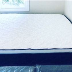 MATTRESS+BOX King Size Pillow Top MEDIUM 12”thick Comfort+Quality Brand New in plastic We Finance We deliver 