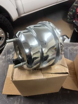 7” Chrome Speedway Brake Booster & Reservoir