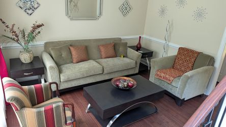 Sofa & Matching Chair Set