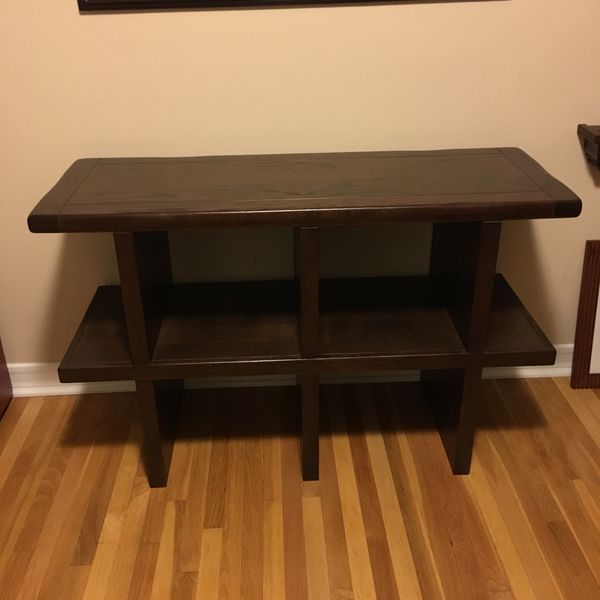 49 Pottery Barn Lucas Solid Wood Console Table For Sale In