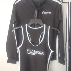 California 3-Piece Set active wear 