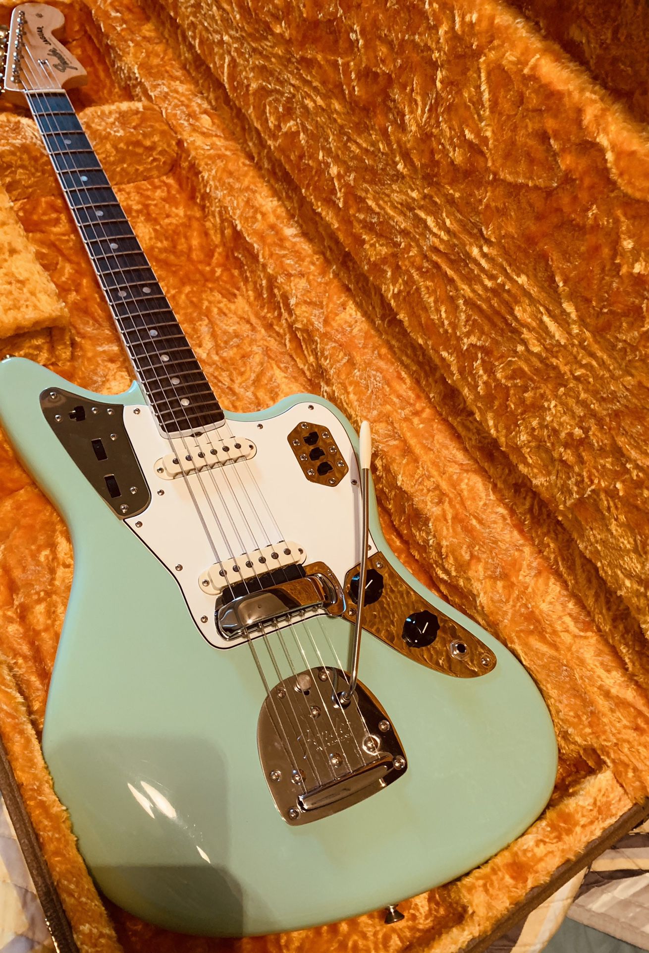Fender American jaguar vintage Reissue sea Foam Green