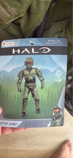 Halo Infinite Master Chief Deluxe Child Costume Size M
