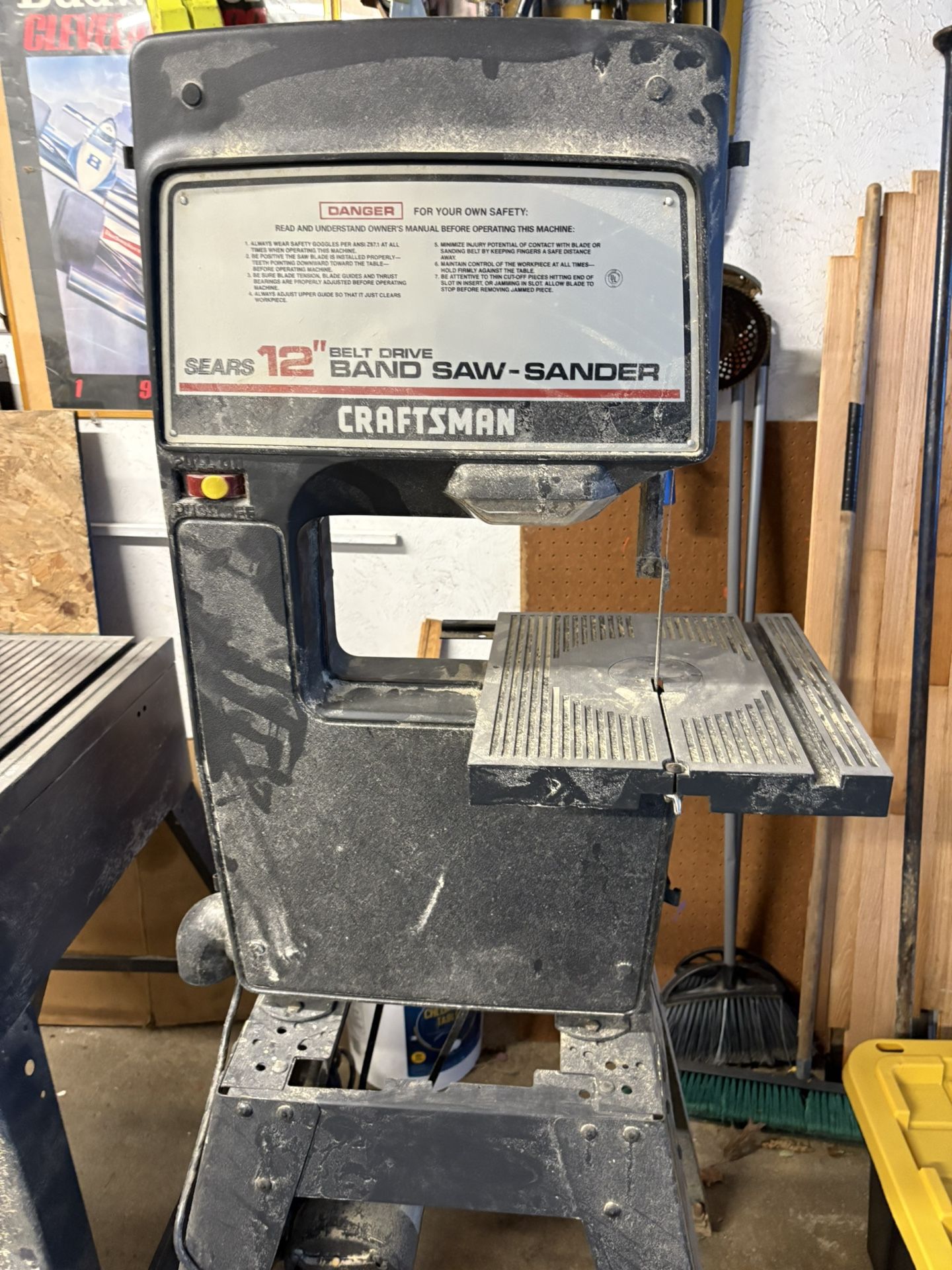 12” Band Saw /Sander