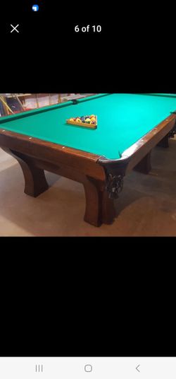 Brunswick 5x10 Early Pool Table Great Cond VALUE 20k First 4995.00