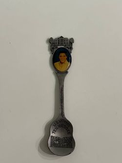 Elvis Presley Graceland Memphis Tennessee Souvenir Collectible Spoon