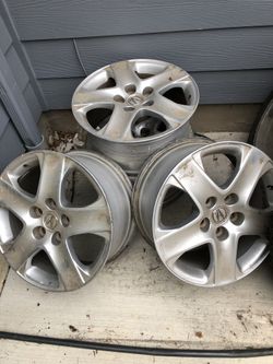 Acura rl stock alloys