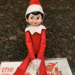 Girl Red Or Pink Elf Doll Santa’s Helper