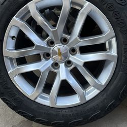 20” CHEVY GMC RIMS TIRES