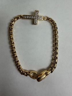 David Yurman diamond cross bracelet