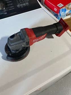 Milwaukee cordless grinder
