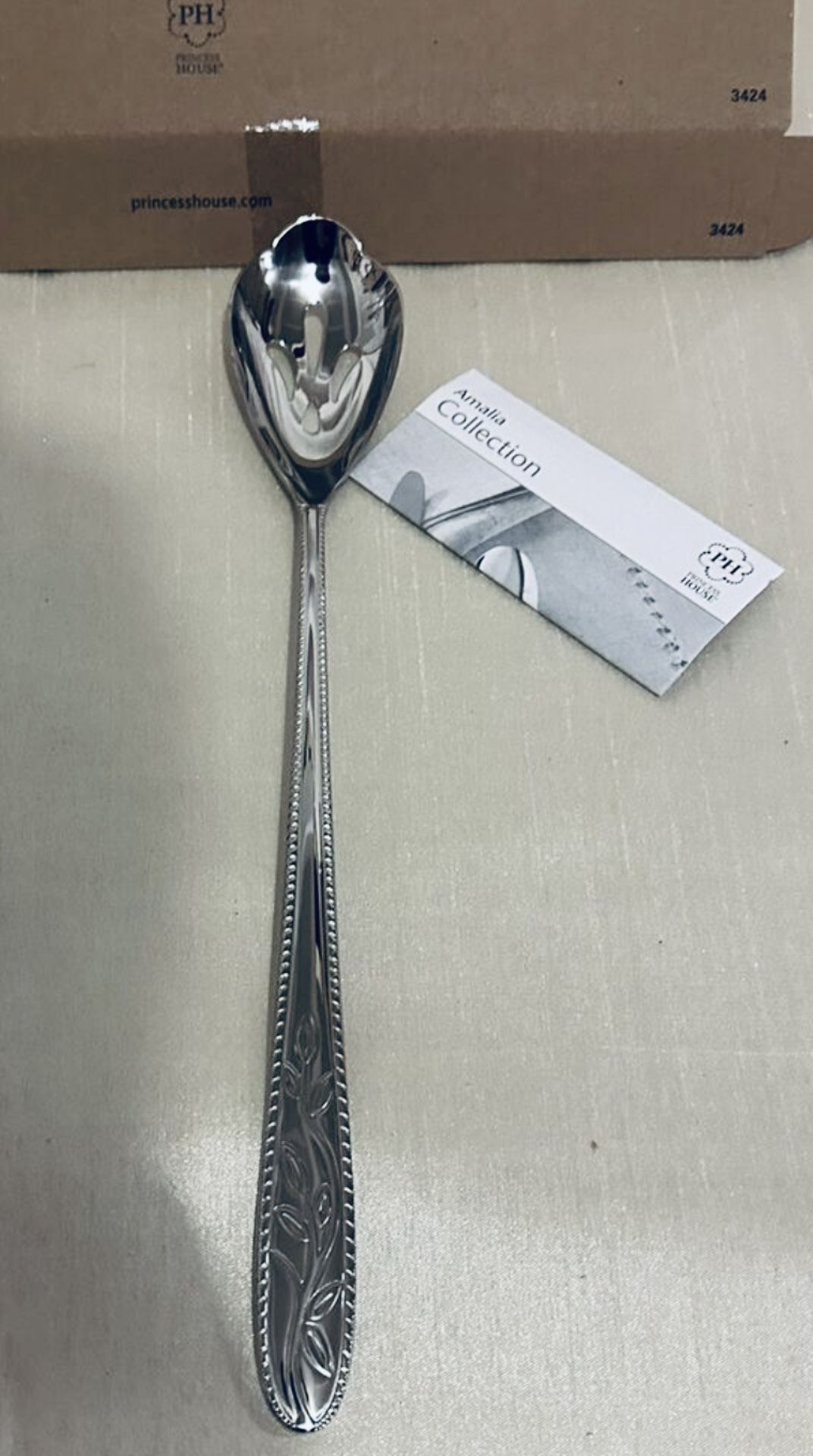 Princess House Stainless Steel Amalia Stirring Spoon (3424)