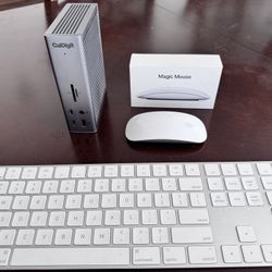 Mac Docking Station - Caldigit TS4  + Apple Wireless Keyboard & Mouse $200