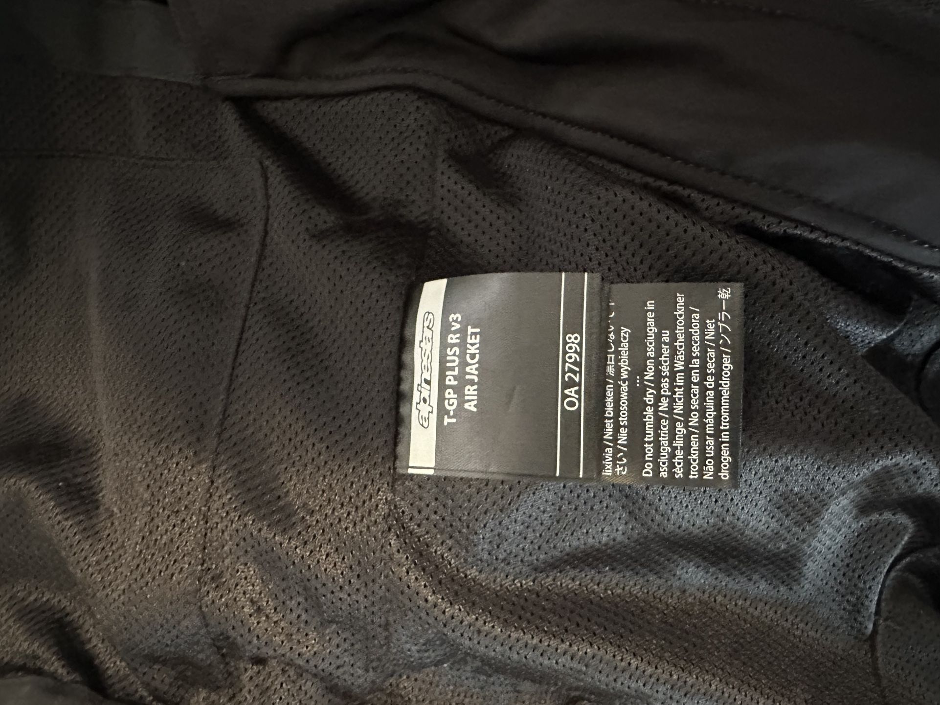 Alpine star T-GP Plus R V3 Air Jacket