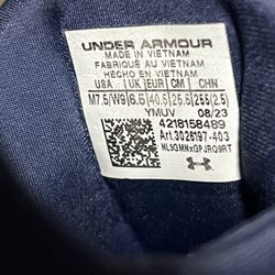 Under Armor Slip Speed Dark Purple Blue - Men Shoes