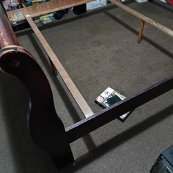 Queen Bed Frame Real Oakwood Only $20