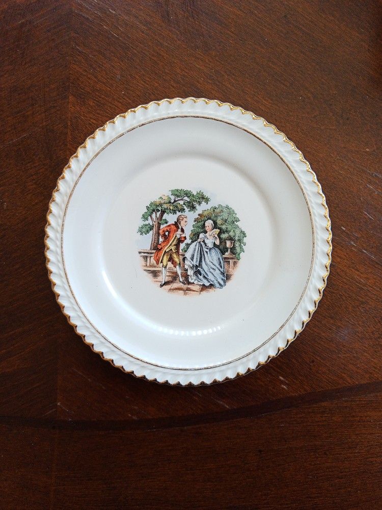 The Harker Pottery Co Vintage 22KT Gold