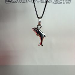 Cellini Dolphin Charm — Pendant — Brand New