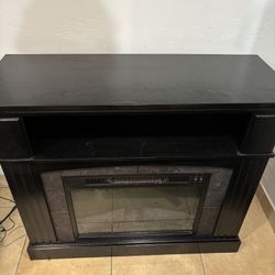 Tv Stand With Fire Place