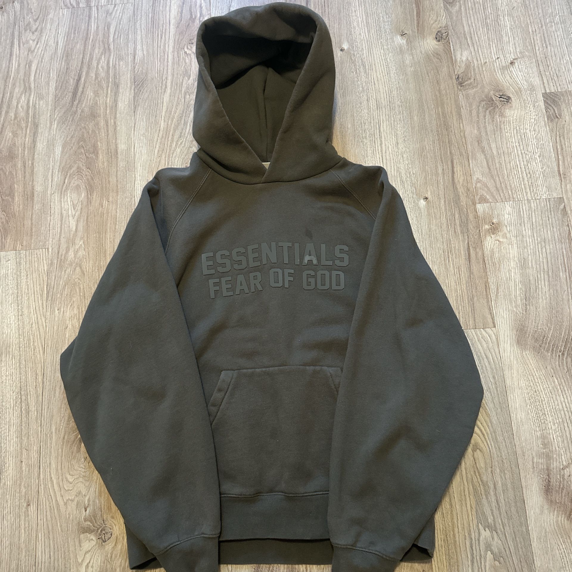Off-Black Essentials Hoodie