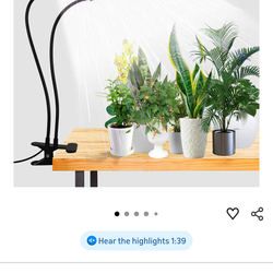 GooingTop LED Grow Light 6000K Full Spectrum