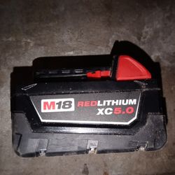 Milwaukee M18 Xc 5.0 Battery