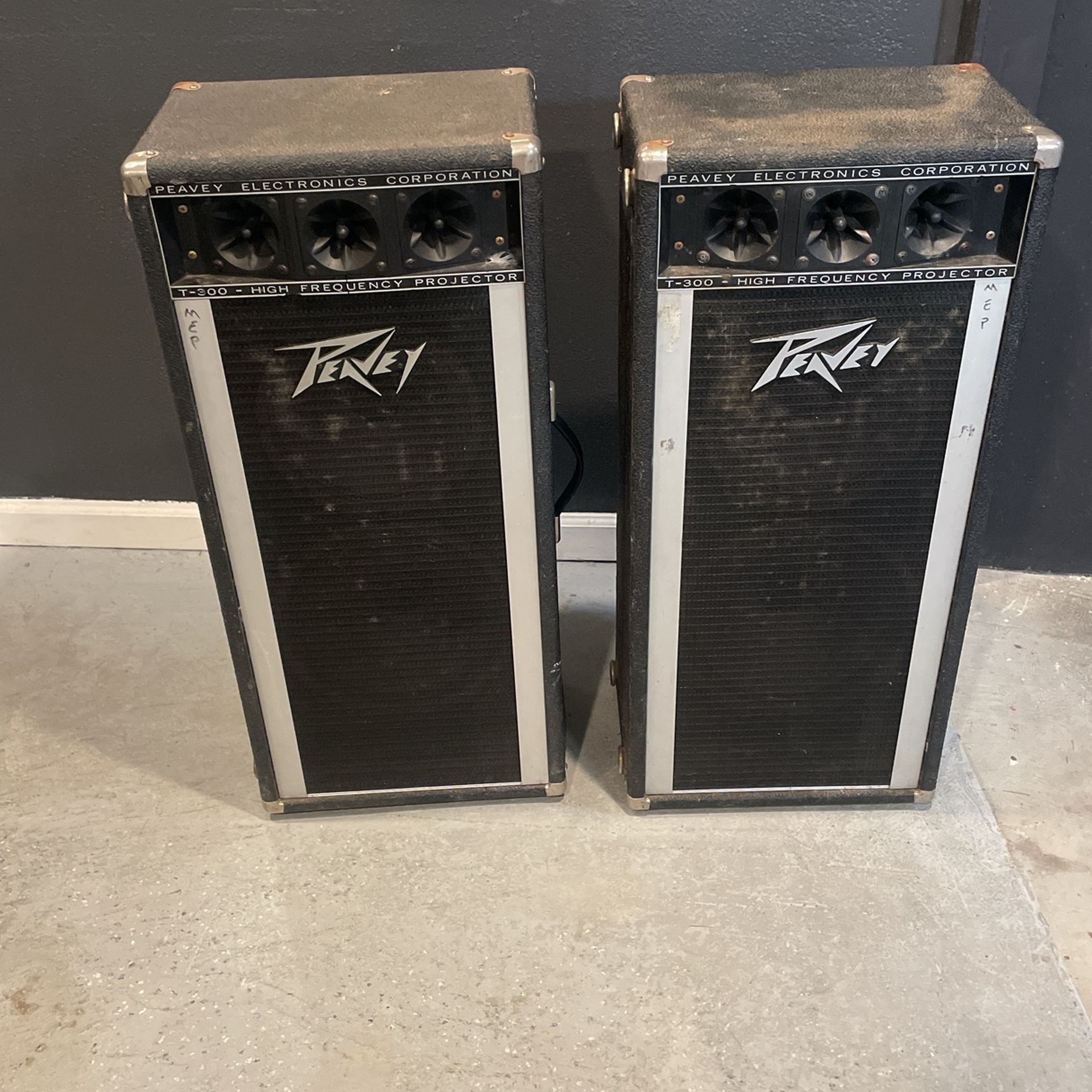 Peavey T-300 High Frequency Projector Speakers