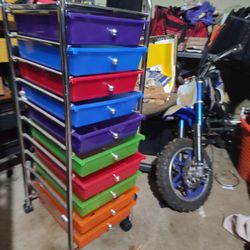 10 Drawer  Rainbow Storage Stand