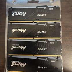 Kingston FURY Beast RGB 32GB 5600MT/s DDR5 CL40