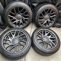 Wheels 2024 Tesla Model 3 Highland Photon OEM Original 18" Rims with Michelin Tires! Bluetooth TPMS! Nice Set! Ready To Use!  CASH ONLY.  